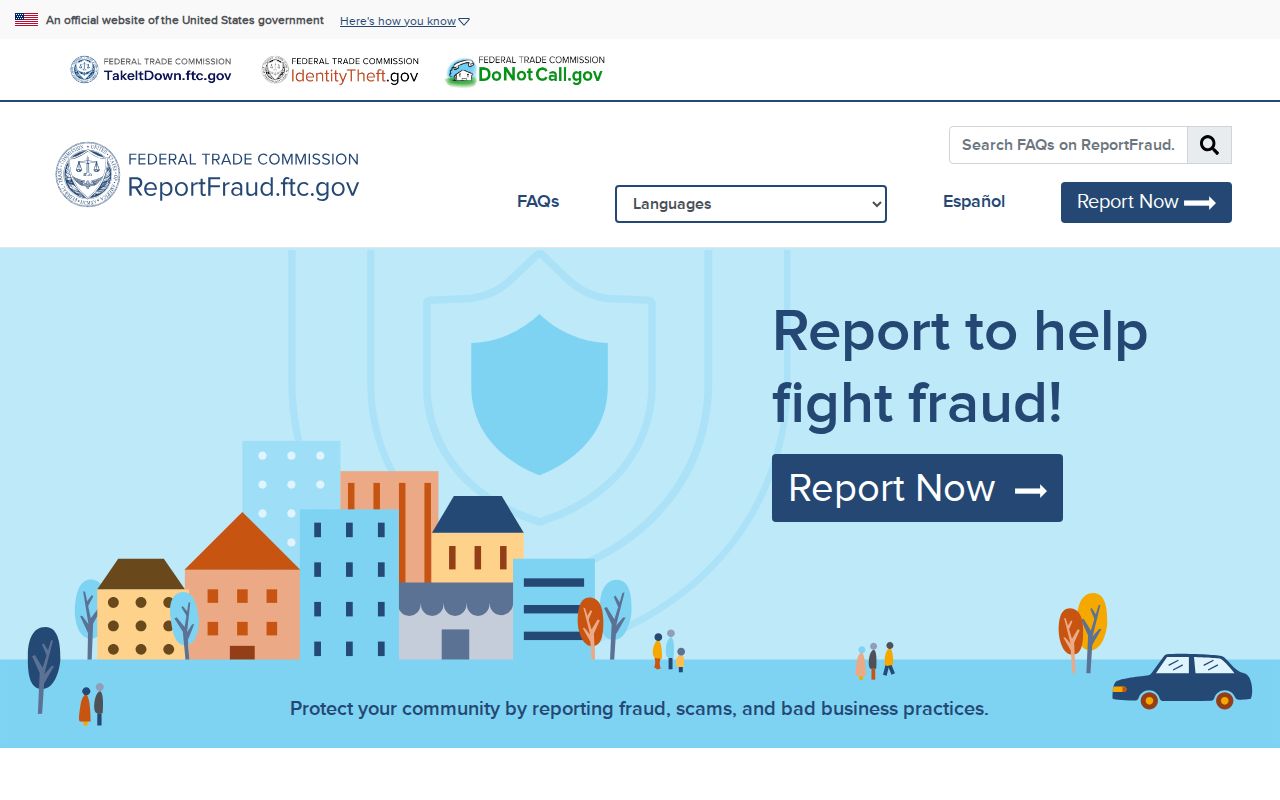 Van Buren resident lookup safety and federal fraud reporting portal